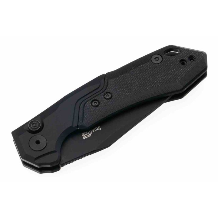 Couteau Automatique Kershaw Launch 19 Black Lame Acier CPM-154 Manche Alu/G-10 Button Lock USA KS7851BBLK - Livraison Gratuite