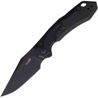 Couteau Automatique Kershaw Launch 19 Black Lame Acier CPM-154 Manche Alu/G-10 Button Lock USA KS7851BBLK - Livraison Gratuite