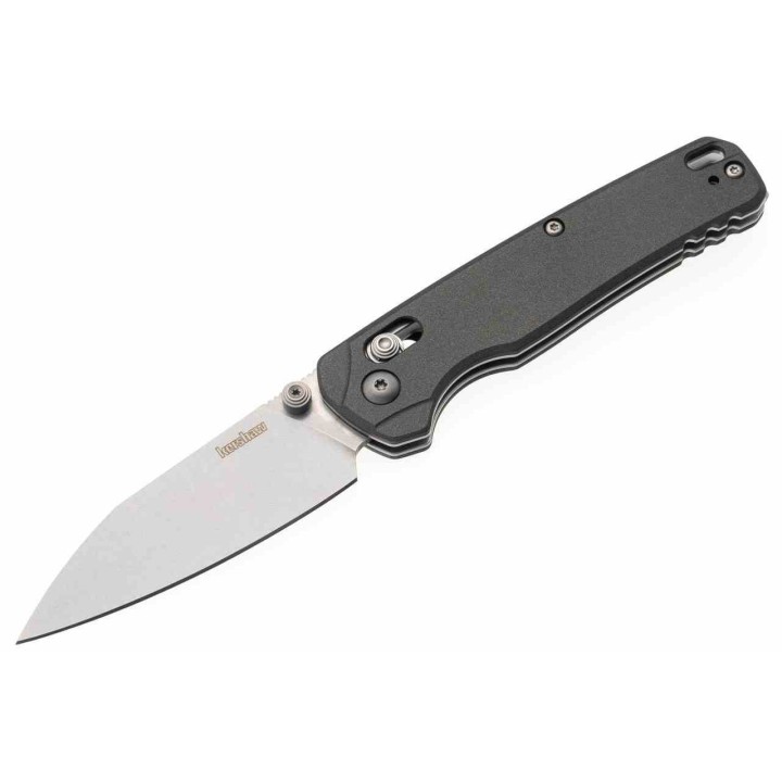 Couteau Kershaw Bel Air DuraLock KVT USA Lame Acier CPM-MagnaCut Manche Alu Gray USA KS6105GRYSW - Livraison Gratuite