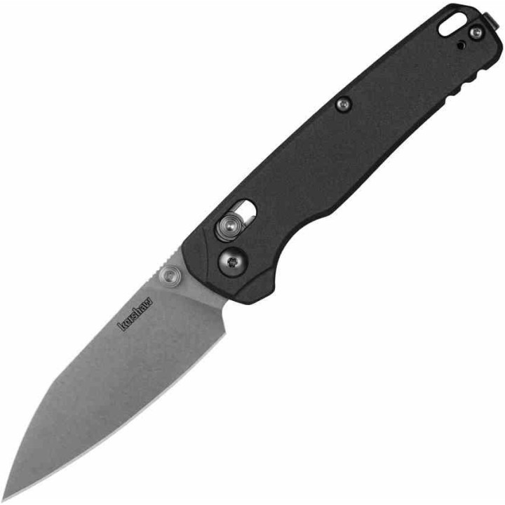 Couteau Kershaw Bel Air DuraLock KVT USA Lame Acier CPM-MagnaCut Manche Alu Gray USA KS6105GRYSW - Livraison Gratuite