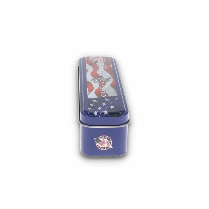 Couteau Queen Amber Winterbottom Bone Lame Clip Point Acier Carbone 1095 Lockback USA QAWB106L - Livraison Gratuite