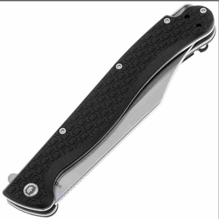 Couteau Daggerr Knives Toothpick Lame Acier 8Cr14MoV SW Manche ABS Noir Linerlock Clip DGRTPFBKSW - Livraison Gratuite