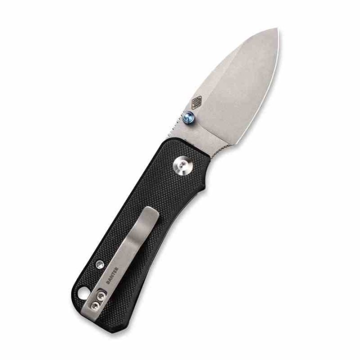 Couteau CIVIVI Baby Banter Black Lame Acier Nitro-V Manche G-10 Linerlock Pivot Bearings CIVC19068S1 - Livraison Gratuite