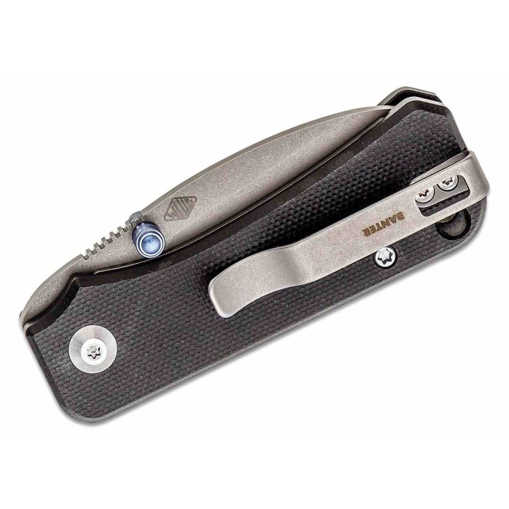 Couteau CIVIVI Baby Banter Black Lame Acier Nitro-V Manche G-10 Linerlock Pivot Bearings CIVC19068S1 - Livraison Gratuite