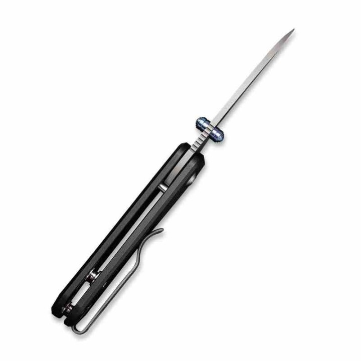 Couteau CIVIVI Baby Banter Black Lame Acier Nitro-V Manche G-10 Linerlock Pivot Bearings CIVC19068S1 - Livraison Gratuite