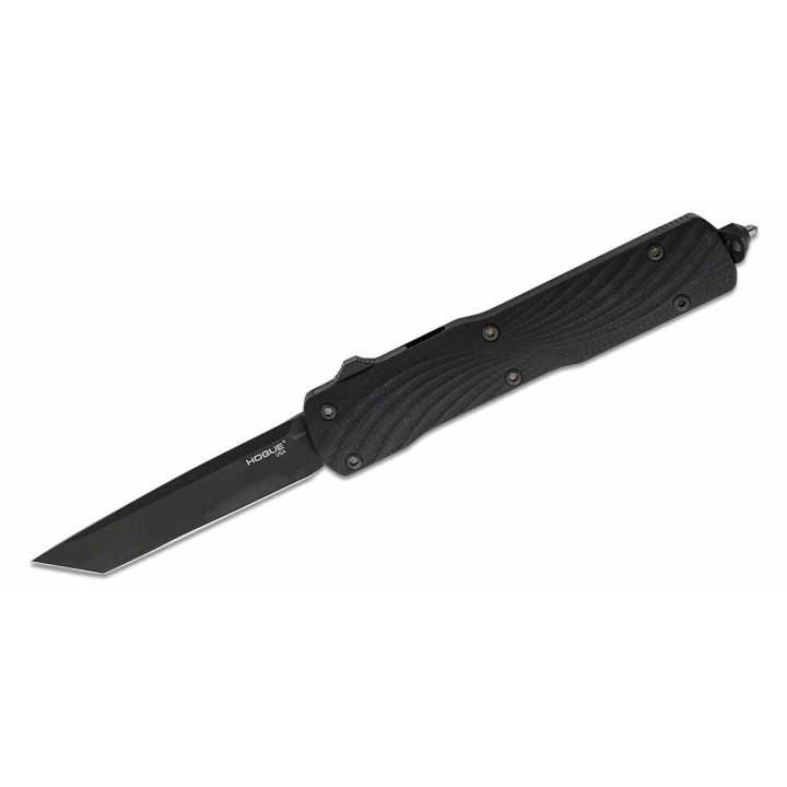 Couteau Automatique OTF Hogue Counterstrike Lame Tanto Acier CPM 20CV Noir Manche Alu Noir USA HO34860 - Livraison Gratuite