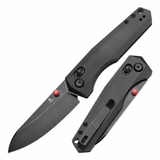 Couteau Tenable Beaver Black Lame Acier Nitro-V Manche Aluminium Axis Lock T1105V5 - Livraison Gratuite