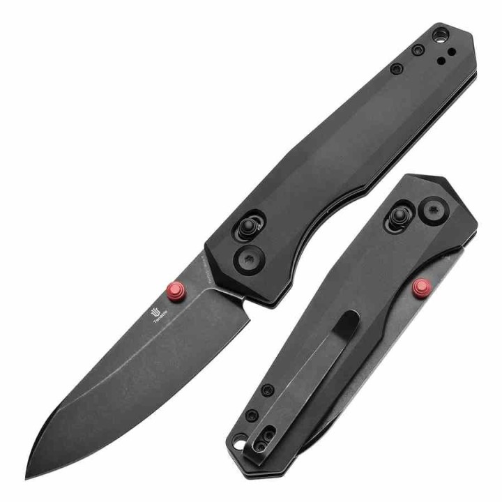 Couteau Tenable Beaver Black Lame Acier Nitro-V Manche Aluminium Axis Lock T1105V5 - Livraison Gratuite