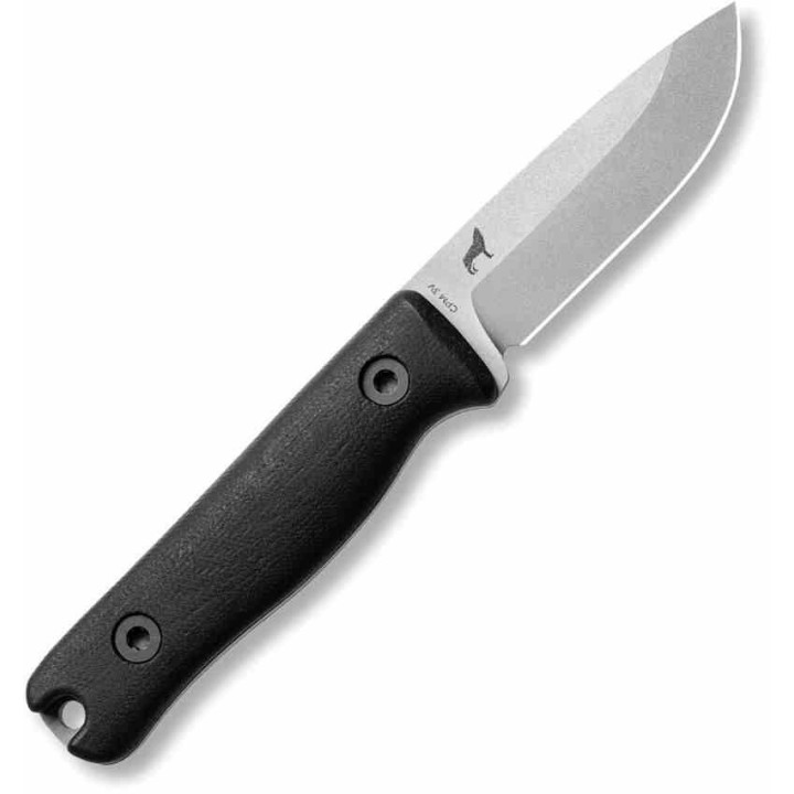 Couteau Reiff Knives F3 EDC Lame Drop Point Acier CPM 3V Manche Micarta Noir Etui Kydex USA REKF3BCMK - Livraison Gratuite