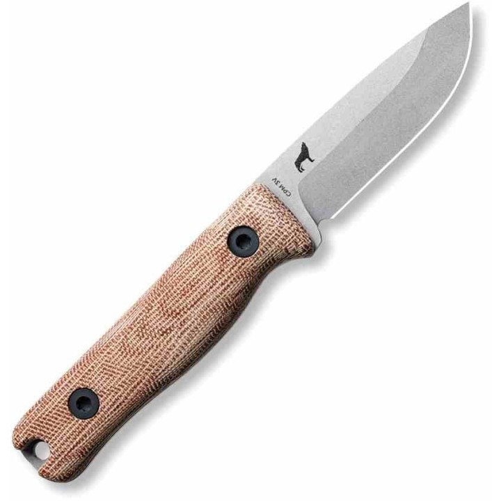 Couteau Reiff Knives F3 EDC Lame Acier CPM 3V Manche Micarta Etui Kydex Made in USA REKF3NCMK - Livraison Gratuite