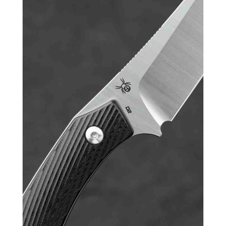 Couteau Bestech Step Lame Tanto Acier D2 Satin Manche G-10 Noir Etui Kydex BFK06A - Livraison Gratuite
