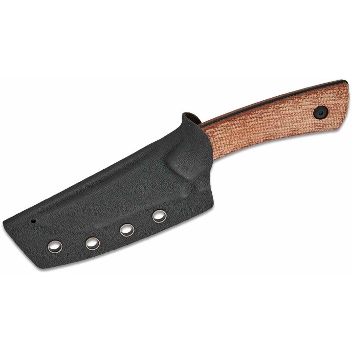 Couteau Bestech Step Lame Tanto Acier D2 Black Manche Micarta Brown Etui Kydex BTKFK06D - Livraison Gratuite
