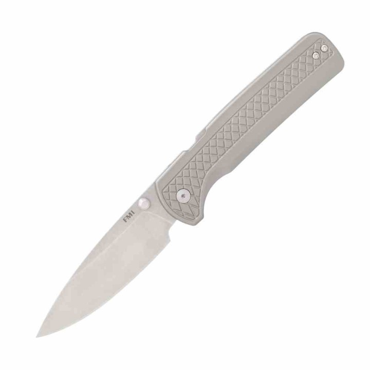 Couteau Cold Steel FM-1 Atlas Lock Gray Lame Acier S35VN Manche Titane Clip CSFL35FMASA - Livraison Gratuite