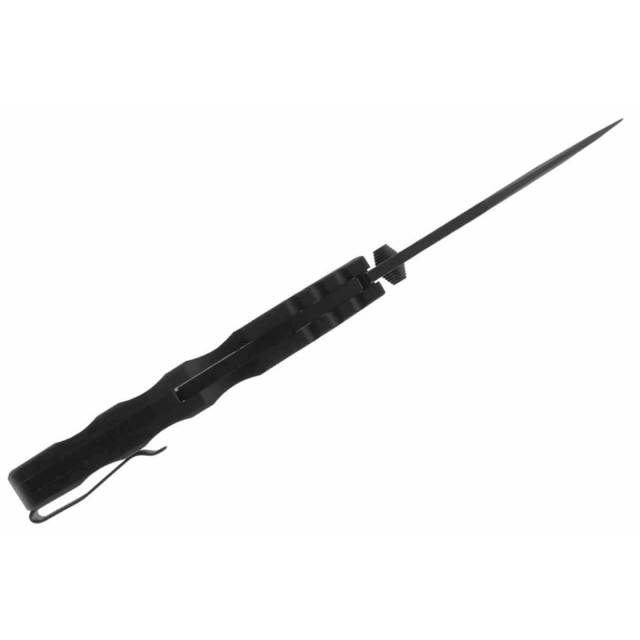 Couteau Cold Steel Frenzy II Tri-Ad Lock Lame Wharncliffe Acier CPM 3V Noir Manche G-10 Clip CSFL35FRNBKBK - Livraison Gratuite
