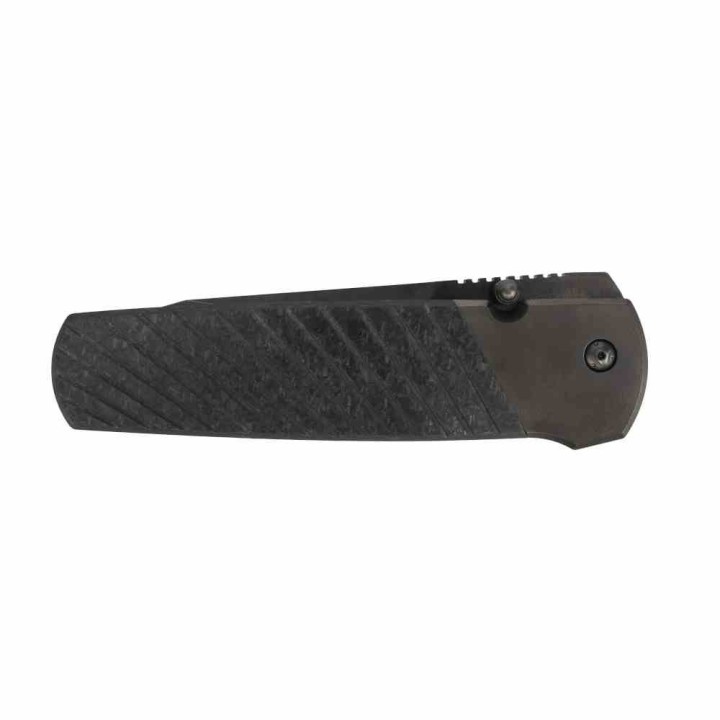 Couteau Cold Steel Hatamoto Lame Tanto Acier CPM 20CV PVD Noir Manche Fibre de Carbone Linerlock CSFL40HATA - Livraison Gratuite