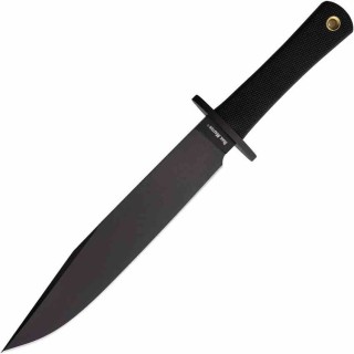 Couteau Cold Steel Trail Master Lame Acier 52100 Manche Kray-Ex Noir Etui Secure-Ex Noir CS39LRSQ -  Livraison Gratuite