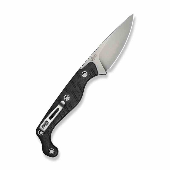 Couteau CIVIVI SOKN Black Lame Drop Point Acier Nitro-V Satin Manche G-10 Etui Kydex CIVC220271 - Livraison Gratuite