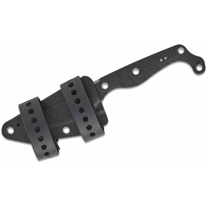 Couteau CIVIVI SOKN Black Lame Drop Point Acier Nitro-V Satin Manche G-10 Etui Kydex CIVC220271 - Livraison Gratuite