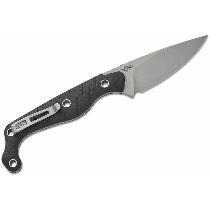 Couteau CIVIVI SOKN Black Lame Drop Point Acier Nitro-V Satin Manche G-10 Etui Kydex CIVC220271 - Livraison Gratuite