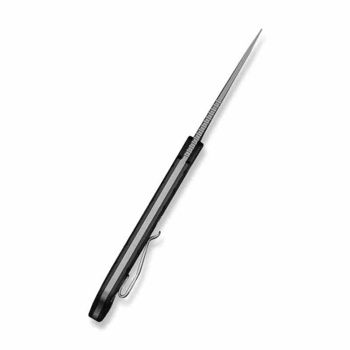 Couteau CIVIVI SOKN Black Lame Drop Point Acier Nitro-V Satin Manche G-10 Etui Kydex CIVC220271 - Livraison Gratuite