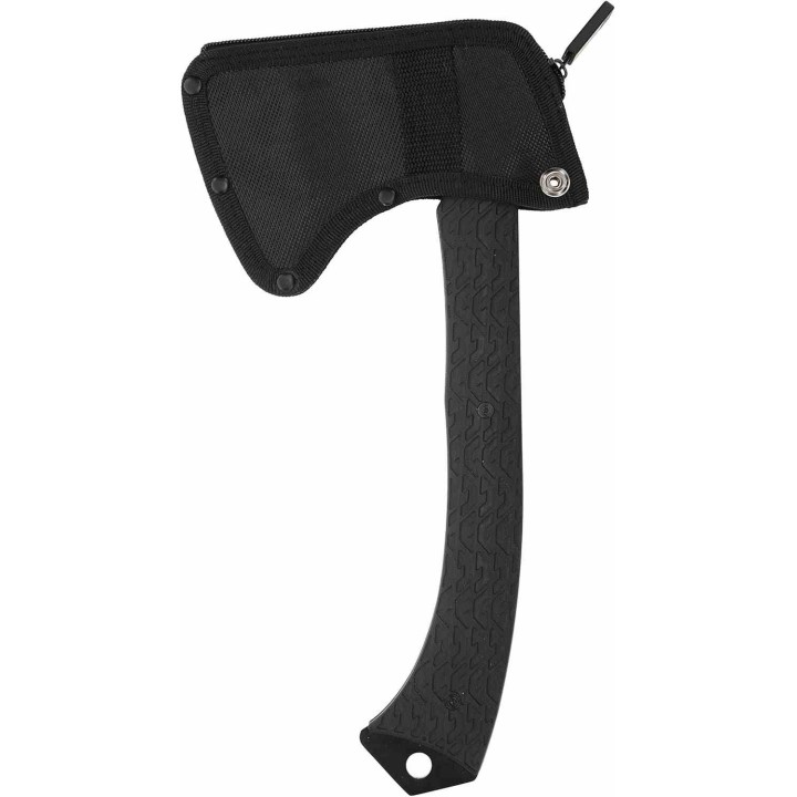 Hache Schrade Delta Class Recoil Lame Acier 3Cr13 Noire Manche G-10 Noir Etui Polyester SCH1159327 - Livraison Gratuite