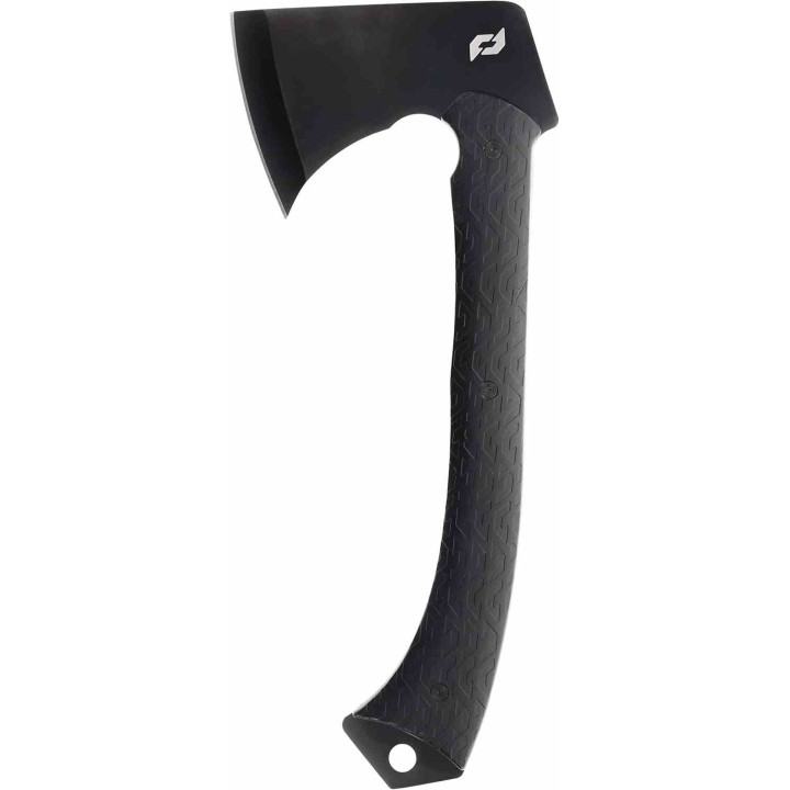 Hache Schrade Delta Class Recoil Lame Acier 3Cr13 Noire Manche G-10 Noir Etui Polyester SCH1159327 - Livraison Gratuite