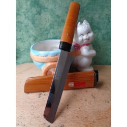 Couteau Japonais Due Cigni Kakugata Lame Acier Carbone/Inox Manche & Etui Bois Made In Japan DCI429F - Livraison Gratuite