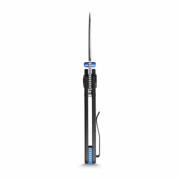 Couteau VOSTEED Shilin Cutter Lame Acier Elmax Manche Fibre de Carbone Vanchor Lock Clip VOSA2810 - Livraison Gratuite