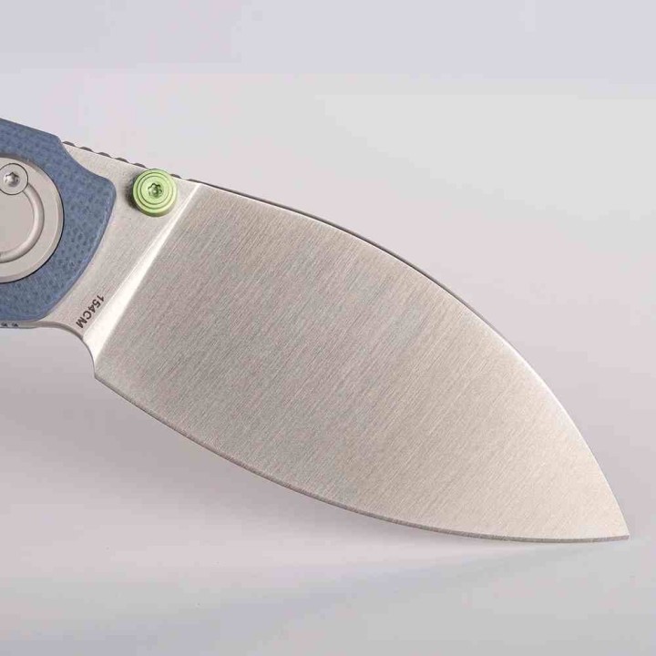Couteau VOSTEED Shilin Cutter Blue Lame  Acier 154CM Manche G10 Vanchor Lock Clip VOSA2809 - Livraison Gratuite