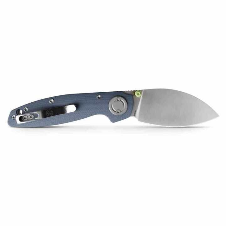 Couteau VOSTEED Shilin Cutter Blue Lame  Acier 154CM Manche G10 Vanchor Lock Clip VOSA2809 - Livraison Gratuite