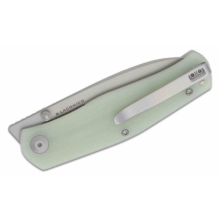 Couteau CIVIVI Sokoke Jade Lame Acier 14C28N Manche G10 Linerlock Clip CIVC220075 - Livraison Gratuite