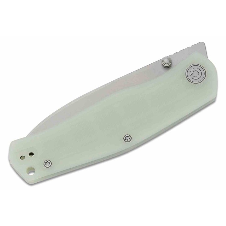 Couteau CIVIVI Sokoke Jade Lame Acier 14C28N Manche G10 Linerlock Clip CIVC220075 - Livraison Gratuite