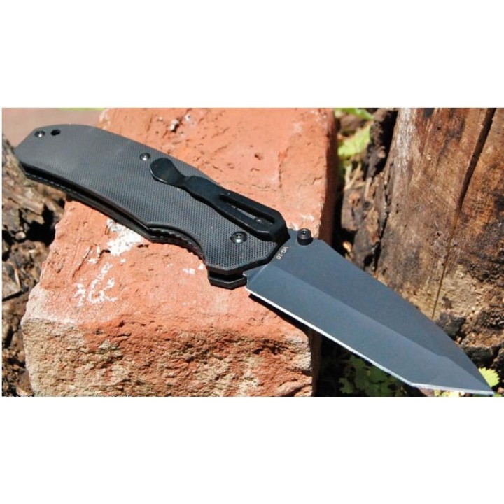 COUTEAU de Combat Camillus 8.25 Ti Folding Knife Acier VG10 Manche G10 CM18672