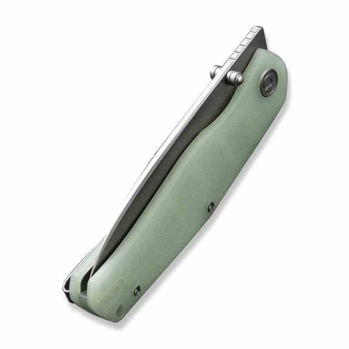 Couteau CIVIVI Sokoke Jade Lame Acier 14C28N Manche G10 Linerlock Clip CIVC220075 - Livraison Gratuite