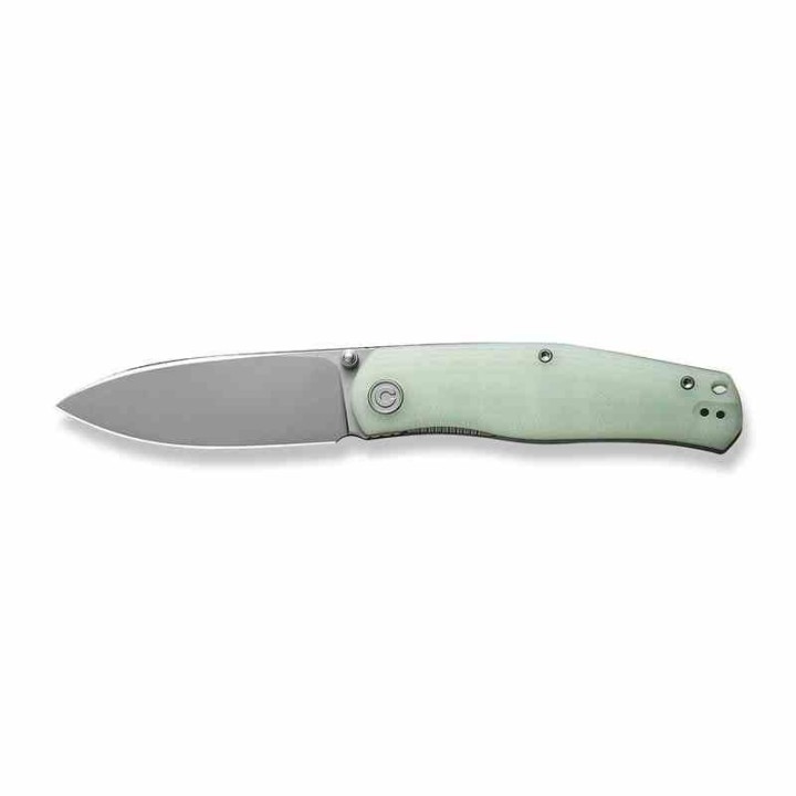 Couteau CIVIVI Sokoke Jade Lame Acier 14C28N Manche G10 Linerlock Clip CIVC220075 - Livraison Gratuite