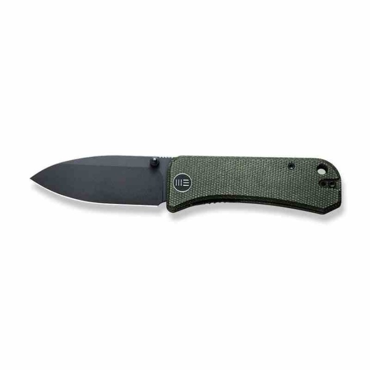Couteau WE Knife Banter Green Lame Acier S35VN Manche Micarta KIVT Linerlock Clip WE2004J - Livraison Gratuite