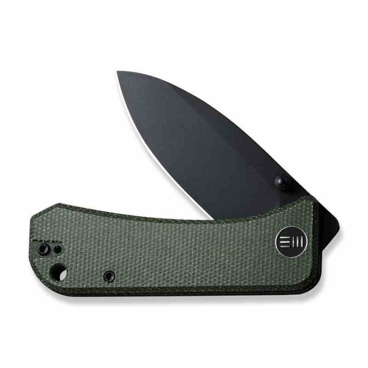 Couteau WE Knife Banter Green Lame Acier S35VN Manche Micarta KIVT Linerlock Clip WE2004J - Livraison Gratuite