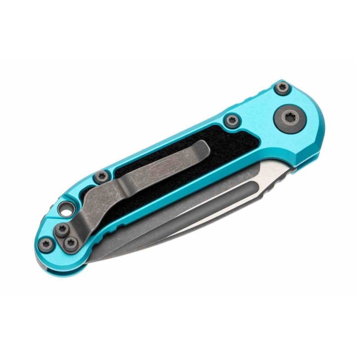 Couteau Microtech LUDT Gen III S/E Turquoise Lame Drop Point Acier M390MK USA MCT113510APTQ - Livraison Gratuite