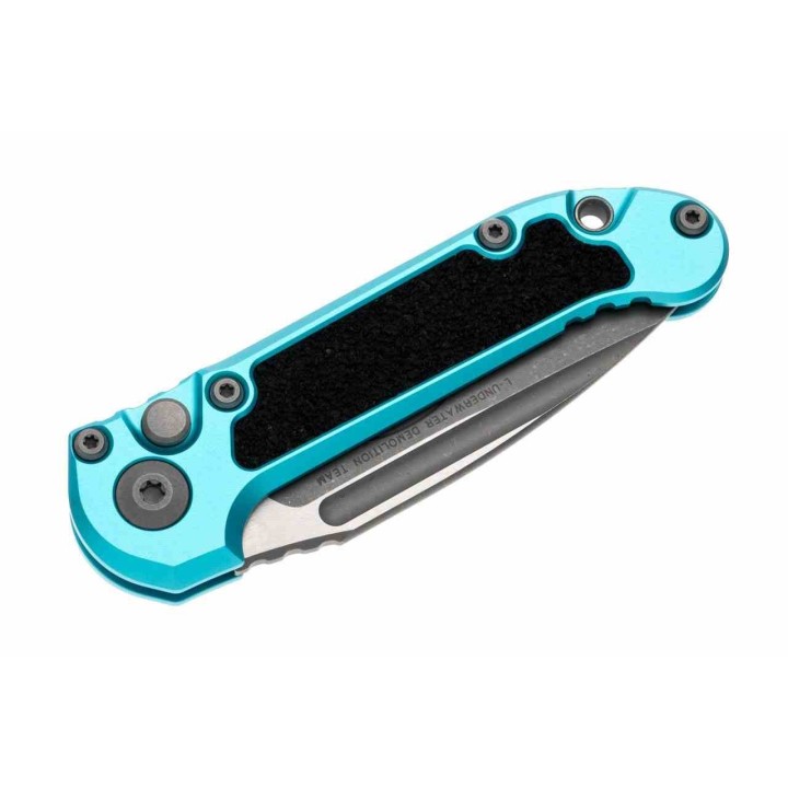 Couteau Microtech LUDT Gen III S/E Turquoise Lame Drop Point Acier M390MK USA MCT113510APTQ - Livraison Gratuite