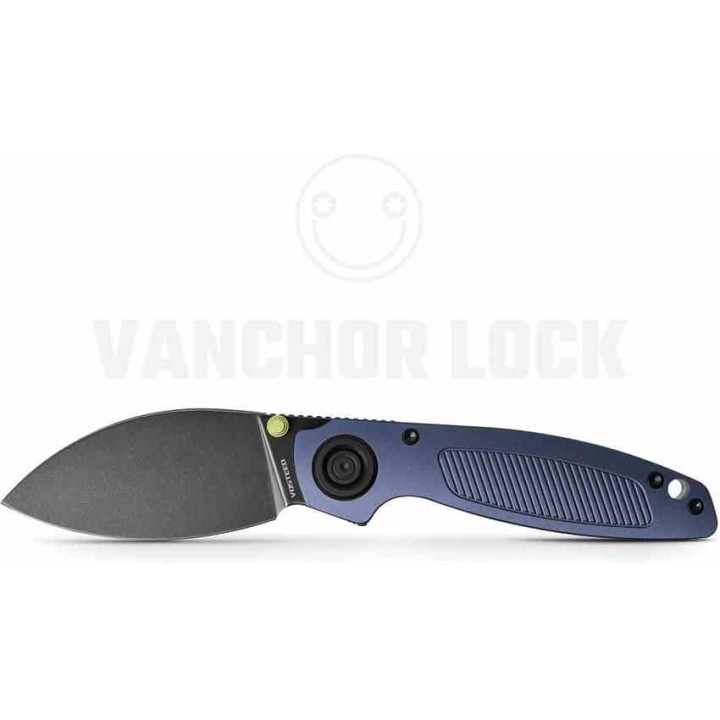 Couteau VOSTEED Shilin Cutter Vanchor Lock Lame  Acier Elmax Black Manche Aluminium Violet Clip VOSA2806 - Livraison Gratuite