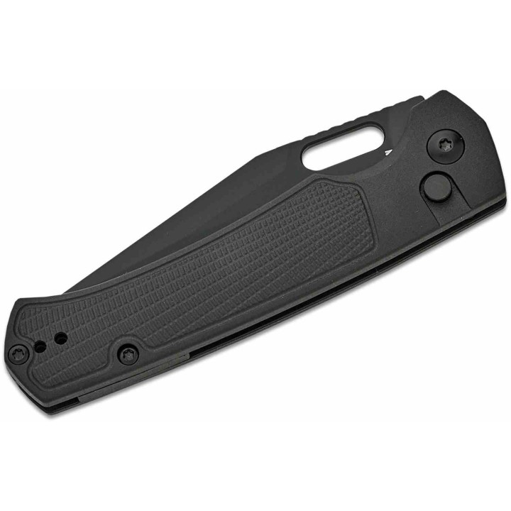 Couteau ArtisanCutlery Revel Black Lame Acier AR-RPM9 Manche FRN Button Lock KIVT ATZ1867PBBK - Livraison Gratuite