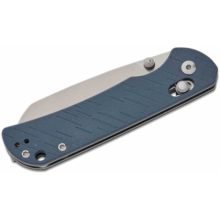 Couteau CJRB Lyrid Gray Lame Acier AR-RPM9 Manche G10 Crossbar KIVT Clip J1953GY - Livraison Gratuite