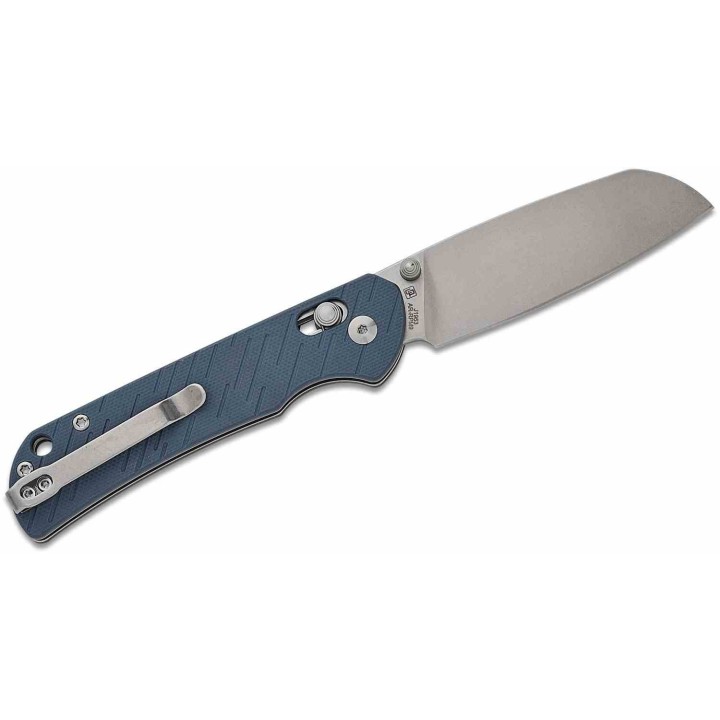 Couteau CJRB Lyrid Gray Lame Acier AR-RPM9 Manche G10 Crossbar KIVT Clip J1953GY - Livraison Gratuite