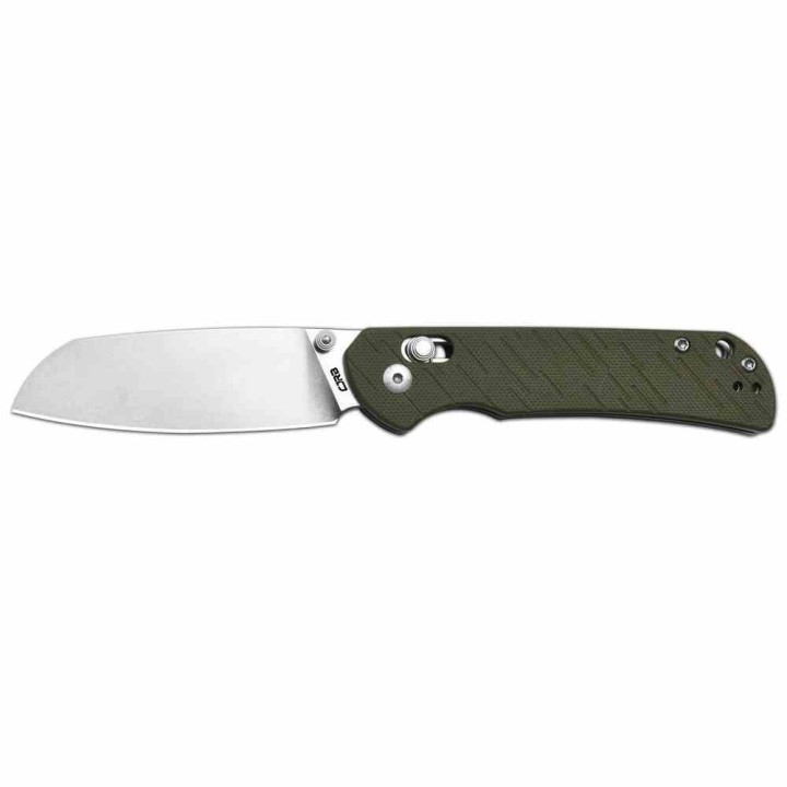 Couteau CJRB Lyrid Green Lame Acier AR-RPM9 Manche G10 Crossbar KIVT Clip J1953GN - Livraison Gratuite 