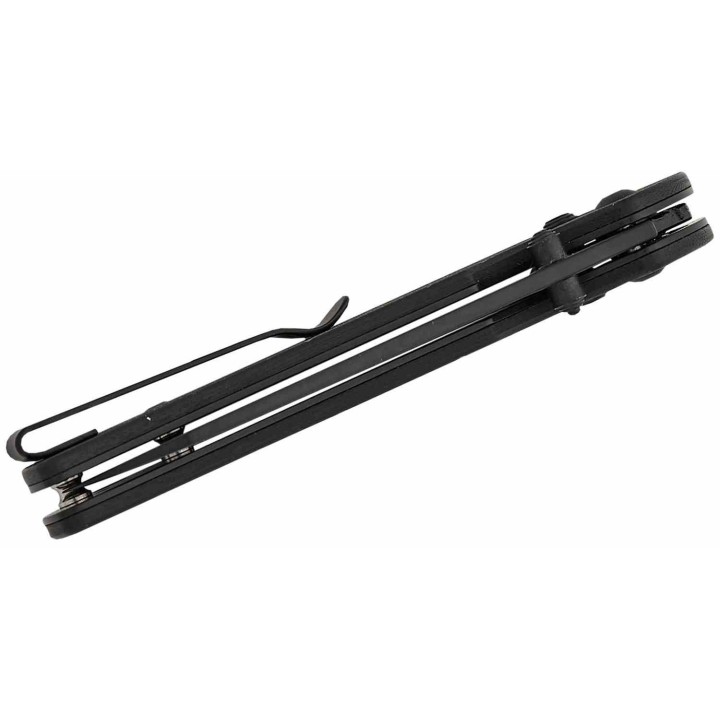 Couteau CJRB Lyrid Black Lame Acier AR-RPM9 Manche G10 Crossbar KIVT Clip J1953BBK - Livraison Gratuite