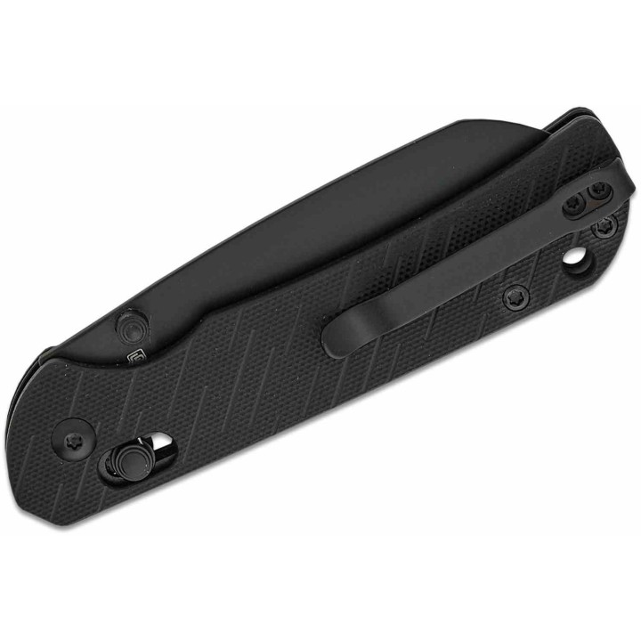 Couteau CJRB Lyrid Black Lame Acier AR-RPM9 Manche G10 Crossbar KIVT Clip J1953BBK - Livraison Gratuite