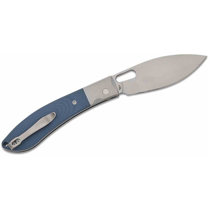 Couteau CJRB Cutlery Sasaya Gray Lame Acier AR-RPM9 Manche G10 Mitres Acier Button Lock KIVT J1959GY - Livraison Gratuite