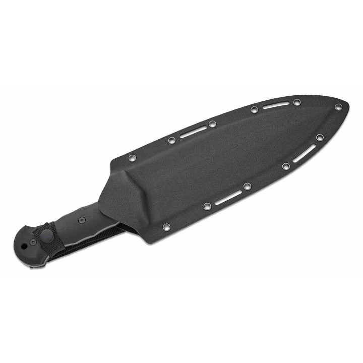 Couteau APOC Survival Tools Wallace Smatchet Lame Acier D2  Manche G10 Noir Etui Kydex DRK40031 - Livraison Gratuite