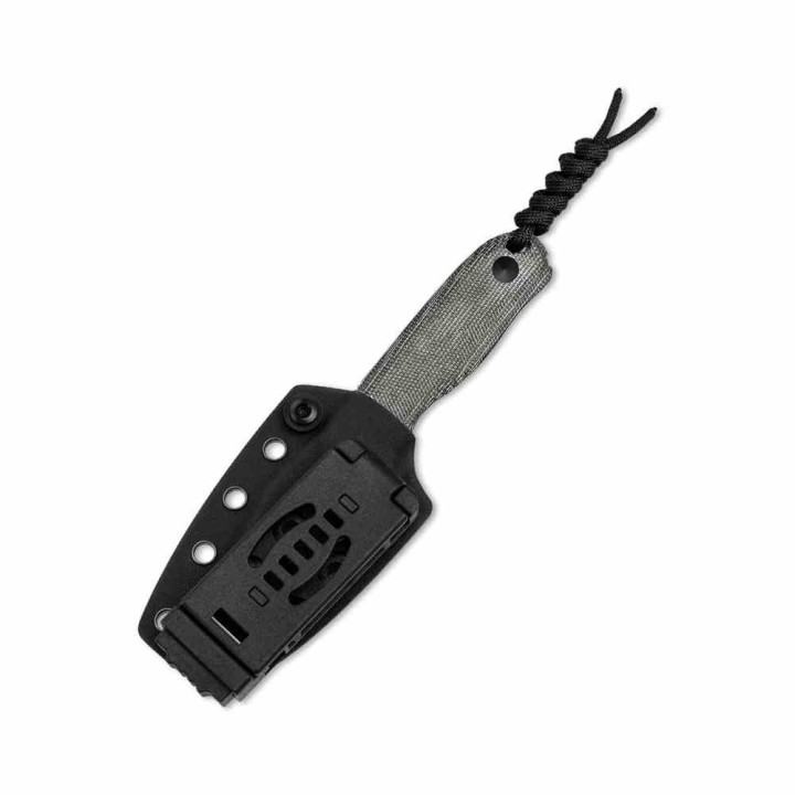 Couteau Kizer Drop Bear Fixed Lame Acier AEB-L Manche Micarta Noir Etui Kydex KI1092A1 - Livraison Gratuite