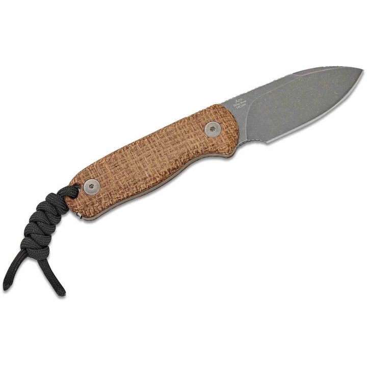 Couteau Kizer Drop Bear Fixed Lame Acier14C28N Manche Micarta Brown Etui Kydex KI1094A1- Livraison Gratuite